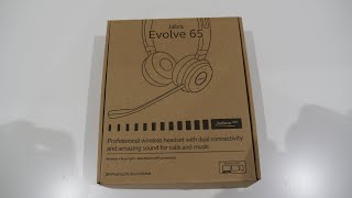 Jabra Evolve 65 Unboxing [upl. by Luz855]