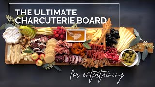 The Ultimate Charcuterie Board for Entertaining [upl. by Evin454]