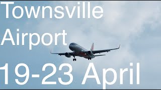 Townsville Airport Plane Spotting 1923 April 2022 [upl. by Ttiwed]