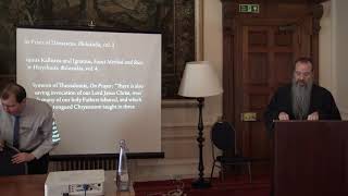 FoMA Madingley Conference 2019  Archimandrite Maximos Constas Talk [upl. by Pogah]