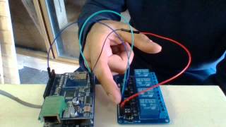 quotSonglequot SRD05VDCSLC QuadRelays with an Arduino Uno [upl. by Rolando]