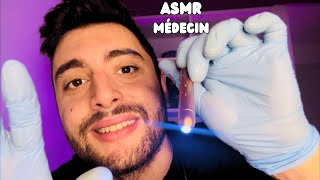 ASMR Fr Roleplay médecin Check up 👨🏻‍⚕️ [upl. by Aikemehs578]