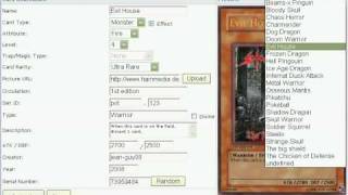 Yugioh Card Maker My best cards [upl. by Amiaj]