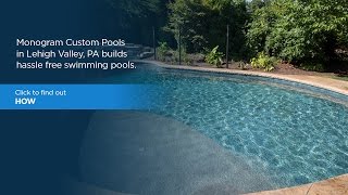 Swimming Pool Craftsman Series  The Hassle Free Pool by Monogram Custom Pools [upl. by Akilak]