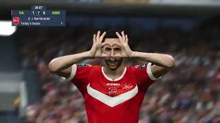 VALENCIENNES LIGUE 2 TEAM  PES 2021 GAMEPLAY [upl. by Bock]