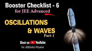 Oscillations amp Waves for JEE Advanced  Booster Checklist 6 [upl. by Gilmer]