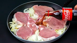 I no longer cook pork chops without Coke This recipe on the pan is fantastic [upl. by Marolda90]