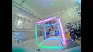 Tiny Cube  Tiny Whoop FPV Freestyle [upl. by Ayrotal]