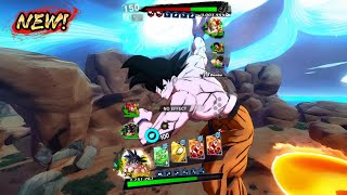 New Spirit Bomb Goku All Unseen AnimationsUnique Gauge Non LF MoveWinRushDragon Ball Legends [upl. by Annayd]