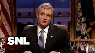 Bushs Address  Saturday Night Live [upl. by Yllime]