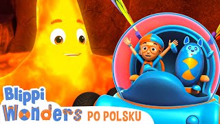 Wulkany  Blippi chce wiedzieć  Nauka i zabawa dla dzieci  Blippi po polsku [upl. by Niffirg234]