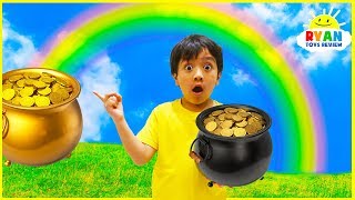 How is a rainbow formed  Educational Video for kids with Ryan ToysReview [upl. by Haila]