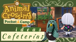 Ideas Cafeterías  Animal Crossing Pocket Camp [upl. by Ecnaiva559]