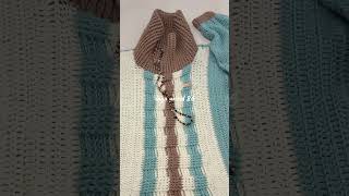 سويتر نسائي اكمام واسعه crochet handmade foryou fyp [upl. by Jadd]