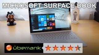 Microsoft Surface Book Test  Review  deutsch [upl. by Wivina]