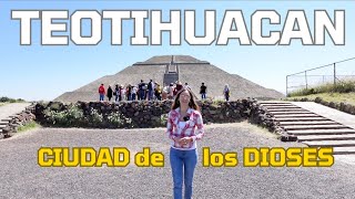 La CIUDAD de los DIOSES  LAS PIRÁMIDES DE TEOTIHUACAN  Un imperdible de MEXICO 🇲🇽 [upl. by Bendicty]