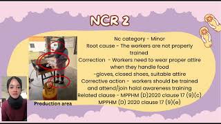 INDIVIDUAL PRESENTATION HALAL AUDITING HLC2573 NONCONFORMANCE [upl. by Fulmer]