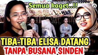 SEMUA KAGET TIBA TIBA ELISA DAN BU KESI DATANG TANPA KEBAYA [upl. by Yllet653]