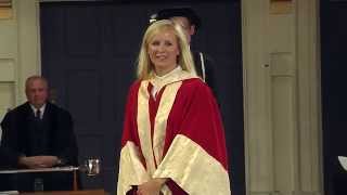 Alison Balsom  Honorary Degree  University of Leicester [upl. by Nek209]