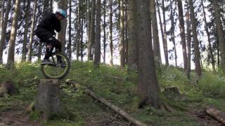 Downhill Unicycling [upl. by Alleira]