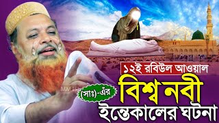 আহারে হুজুরের সেই কান্না বিশ্ব নবীর ইন্তেকালের ঘটনা┇মুফতি ইউনুস আলী সাহেব┇mufti yunus ali saheb waz [upl. by Attezi]