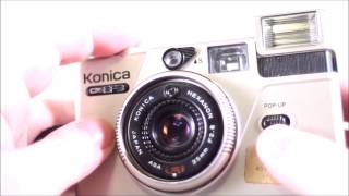 Konica C35 EF3 Operating [upl. by Ebsen553]