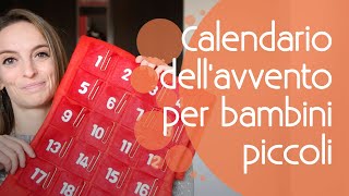 Calendario dellavvento per bambini piccoli 🎄DIVERSO DAL SOLITO [upl. by Maddi683]