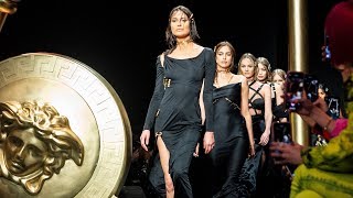 Versace Womens FallWinter 2019  Fashion Show [upl. by Oderfodog7]