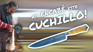 Como ENCABAR un CUCHILLO artesanal 💪🏼🔪  CR [upl. by Okoyik430]