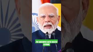 Glimpse of PM Narendra Modi visit to Guyana l IndiaGuyana narendramodi guyana [upl. by Nonna]