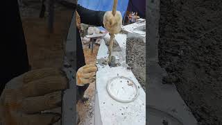 The process of building a marble headstone [upl. by Kired]