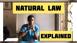 PART B NATURAL LAW EXPLAINED [upl. by Zachariah415]