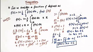 Derivative of integrals Definite integralsSolved Problems [upl. by Alfie686]