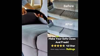 Professional Sofa Cleaning Make Your Couch Look New Again [upl. by Acihsay573]