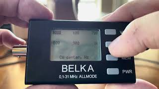 Belka Radio  NOT Belka DSP NOT Belka DX Using different antennas [upl. by Leizo]