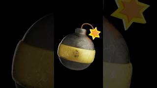 3D modeling Bomb 💣 what should i model next 3d 3ddesign gameassets 3dtutorial blender [upl. by Hallvard]