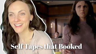 Audition Self Tape EXAMPLES that booked 💲 TAPE to ONSCREEN [upl. by Helms605]