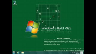 Taking a look at Windows 8 Build 7925 [upl. by Beyer69]