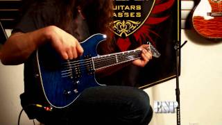 ESP Guitars Rob Caggiano demos the ESP Horizon NTII [upl. by Hardden]