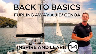 How to furl away a Jib Genoa Headsail  Inspire and Learn Basics  TMG Yachts [upl. by Eeryn]