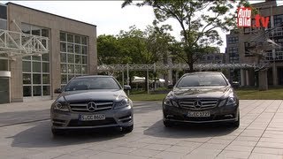 Mercedes EKlasse Coupé vs CKlasse Coupé  Verwechslungsgefahr [upl. by Green]