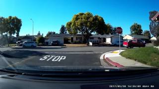 Pleasanton California CA DMV BehindTheWheel driving test practice route 1  part 1 [upl. by Nyra451]