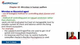 Microbes as biocontrol agents [upl. by Ecnatsnoc]