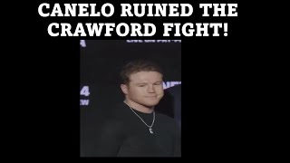 CANELO RUINED CRAWFORD NEGOTIATIONS MBILLI OR PACHECO NEXT MEXICANS CALL HIM COWARD [upl. by Aikal]