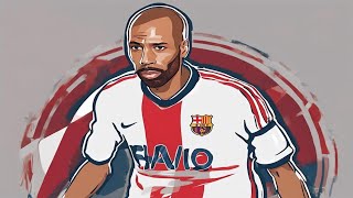 Thierry Henry From Arsenal Legend to Barcelona Superstar  What Made Him a Football Icon [upl. by Ainnat]