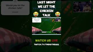 We let the chicken talk in murkydivers lol gaming funny shorts gamers goofy [upl. by Mickey]