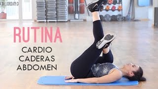 Rutina de cardio cintura y abdomen [upl. by Luca]