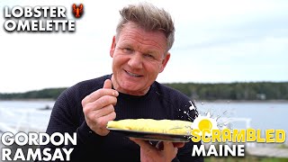 Gordon Ramsay Makes a Lobster Omelette in Maine  Scrambled [upl. by Vincenty]