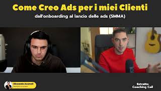 Come Creo Ads per i Miei Clienti SMMA  Attività Locali  Estratto Consulenza [upl. by Almat]