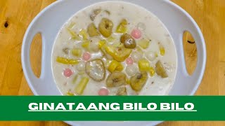 GINATAANG BILOBILO NA MAY LATIK  SAMPELOT RECIPE  Nida’s Vlogs America [upl. by Aydni]